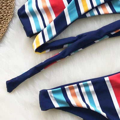 Bikini Colorful - Maillot de bain 2 pièces multicolore pour femme - B3.Kini