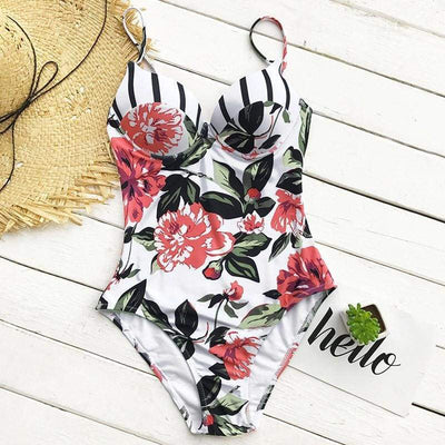 Monokini "Naturalia" - Maillot de bain 1 pièce pour femme - B3.Kini