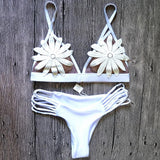 Bikini Granita - Maillot de bain 2 pièces blanc pour femme - B3.Kini